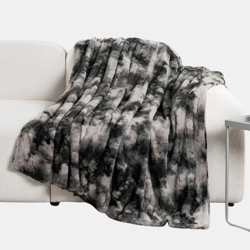 Couverture Polaire Réversible Ultra-Douce Et Luxueuse