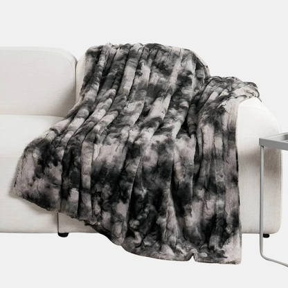 Couverture Polaire Réversible Ultra-Douce Et Luxueuse