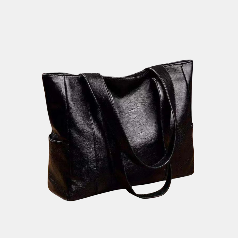 Sac À Main En Cuir Vintage Élégant Pour Épaule Élégance Classique Et Fonctionnalité Moderne Au Quotidien Black Friday Deal Shoulder Bags Electro Paris Noir