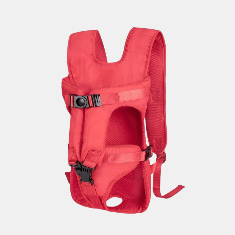 Sac De Transport Pour Chiens À Porter Sur L’Épaule Avec Confort Et Sécurité Pet Carriers & Crates Electro Paris Rouge S
