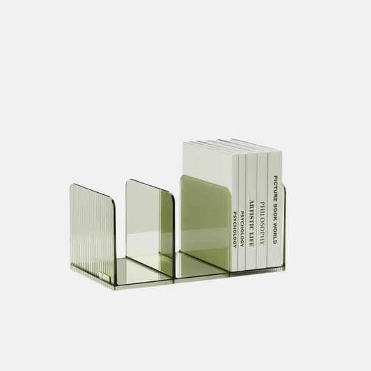 Boîte de Rangement Cristalline – Élégance Moderne et Organisation Pratique Bookshelf Electro Paris Vert 150mm x 80mm x 123mm