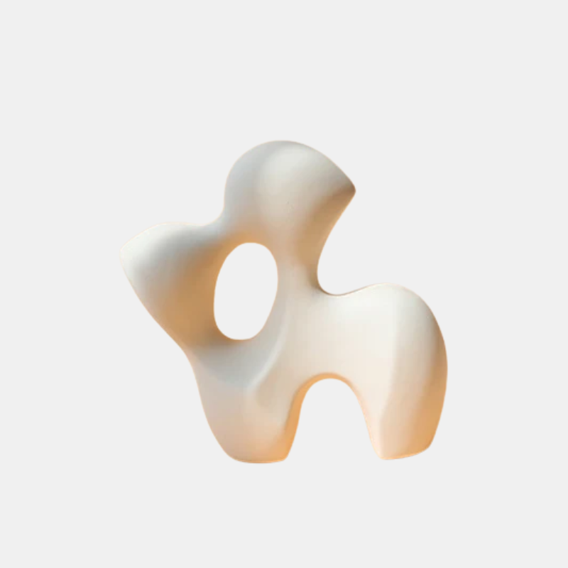 Sculpture Abstraite En Céramique Et Émail Pour Décoration Maison, Bureau Et Intérieur Moderne Sculpture Electro Paris A