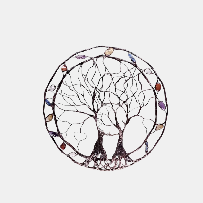 Décoration Murale Arbre De Vie Avec Énergie Positive Et Harmonie Spirituelle Home Decoration Electro Paris Multicolore