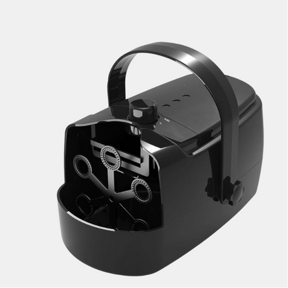 Machine À Bulles Automatique Pour Fêtes Et Jeux – Créez Des Moments Magiques Avec Des Bulles Colorées En Continu Bubble machine Electro Paris Noir