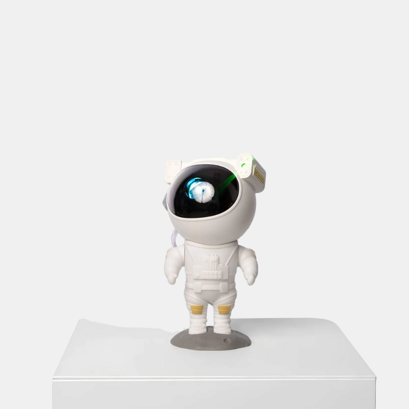 Projecteur Céleste Astronaute LED Pour Chambre Et Salon Effets Étoiles Et Galaxies Table Lamp Electro Paris Blanc