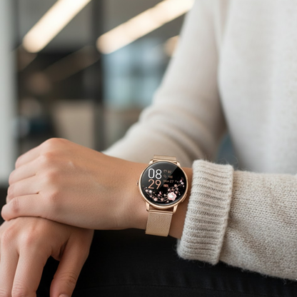 Montre Connectée Intelligente Pour Femme Élégante Et Multifonctionnelle Gadgets Smartwatch Electro Paris
