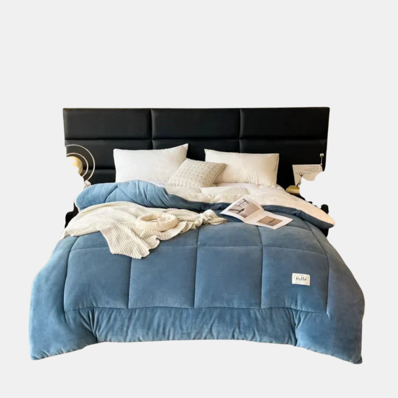 Couverture Épaisse et Pondérée – Chaleur Douce et Réconfortante pour l’Hiver Blankets Electro Paris Bleu 150*200 cm 4 livres