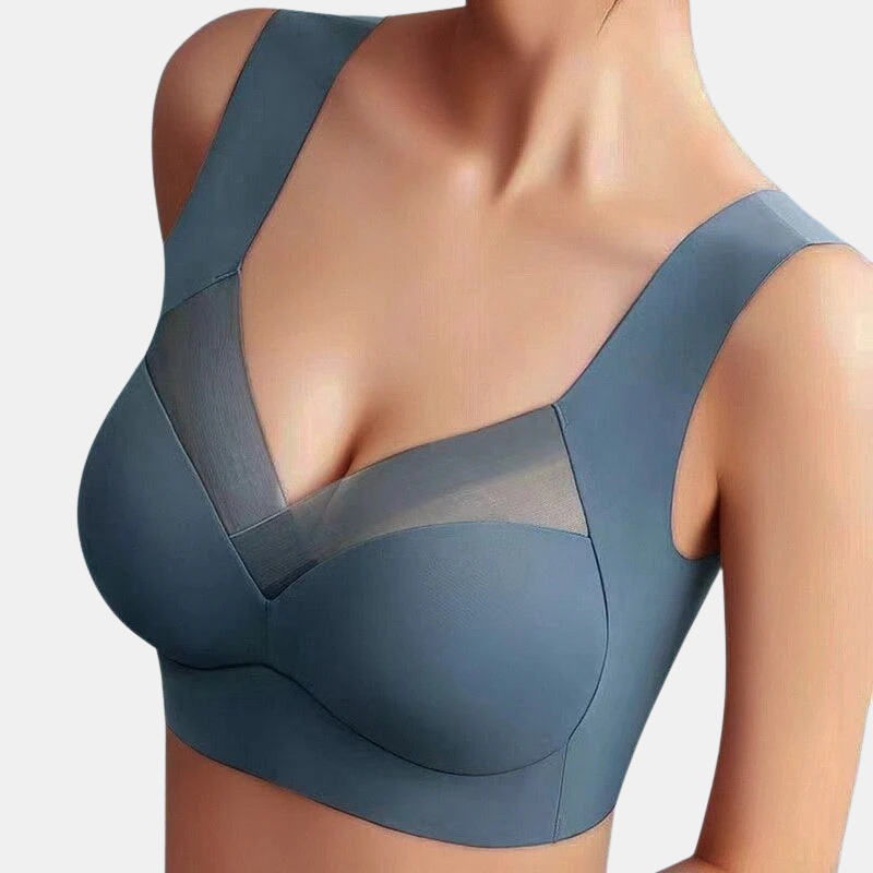 Soutien-Gorge Confort Sans Couture Pour Un Maintien Naturel Et Léger Undergarment Electro Paris Bleu foncé S