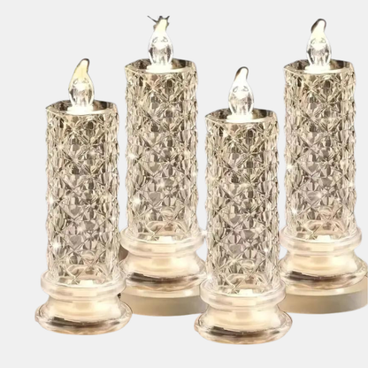 Bougies LED Décoratives Avec Effet Cristal Pour Une Ambiance Chaleureuse Et Sûre Toute L’Année Candle Electro Paris