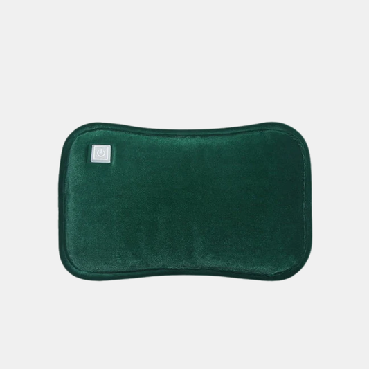 Chauffe-Mains Électrique 2-en-1 Avec Réglages De Température Pour Une Chaleur Rapide Et Confortable En Hiver Heat pad Electro Paris Vert