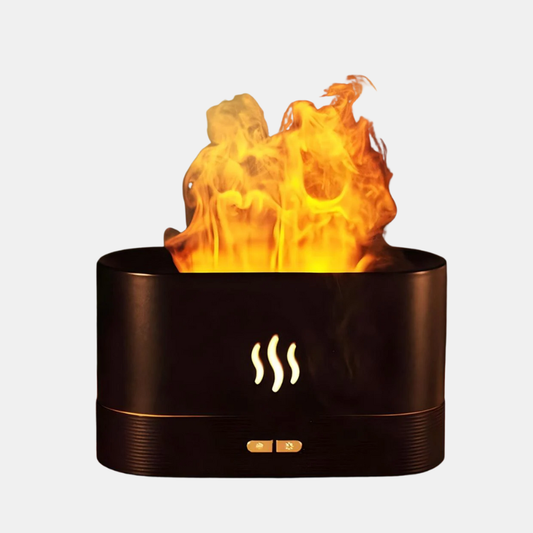Diffuseur D’Arômes À Effet De Flamme Pour Ambiances Apaisantes Et Intérieurs Modernes Humifier Electro Paris Noir