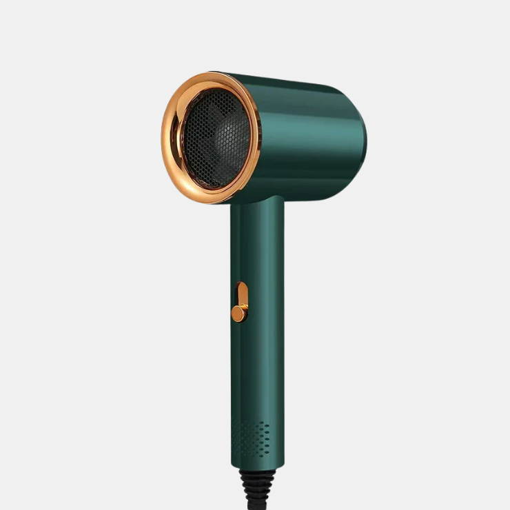 Brosse Sèche-Cheveux Silencieuse Haute Vitesse Professionnelle – Séchage Rapide et Brillance Salon Sans Bruit Beauty & Personal Care Electro Paris Vert