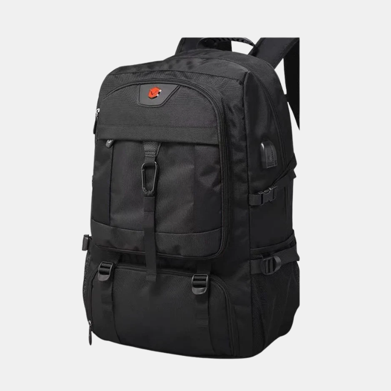 Sac À Dos De Voyage Extensible À Grande Capacité Pour Hommes Et Femmes Black Friday Deal Backpack Electro Paris Noir