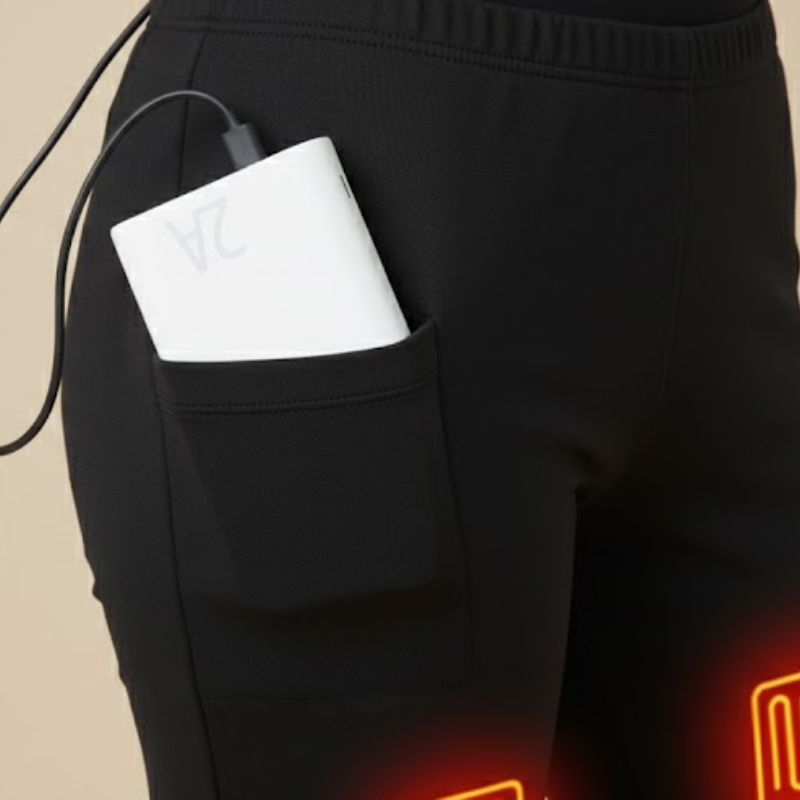 Legging Chauffant Pour Activités Extérieures Avec Chauffage USB Et Isolation Thermique Warm leggings Electro Paris
