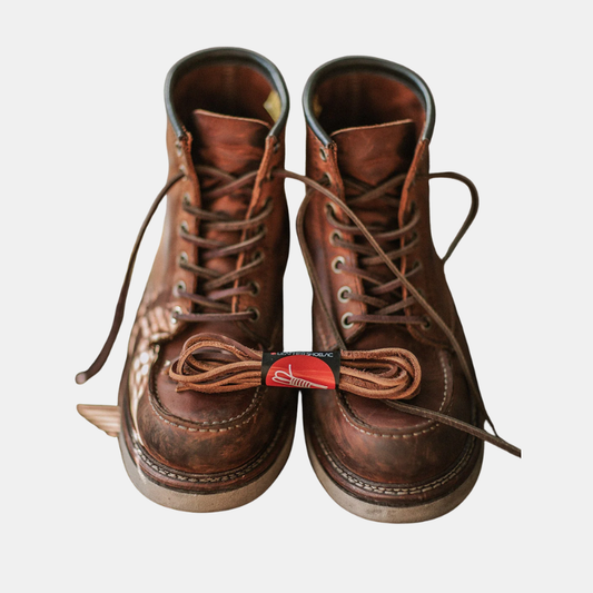 Bottes De Travail En Cuir Pleine Fleur Pour Homme Avec Bout Mocassin Et Style Rétro Résistant Boots Electro Paris Brun 38