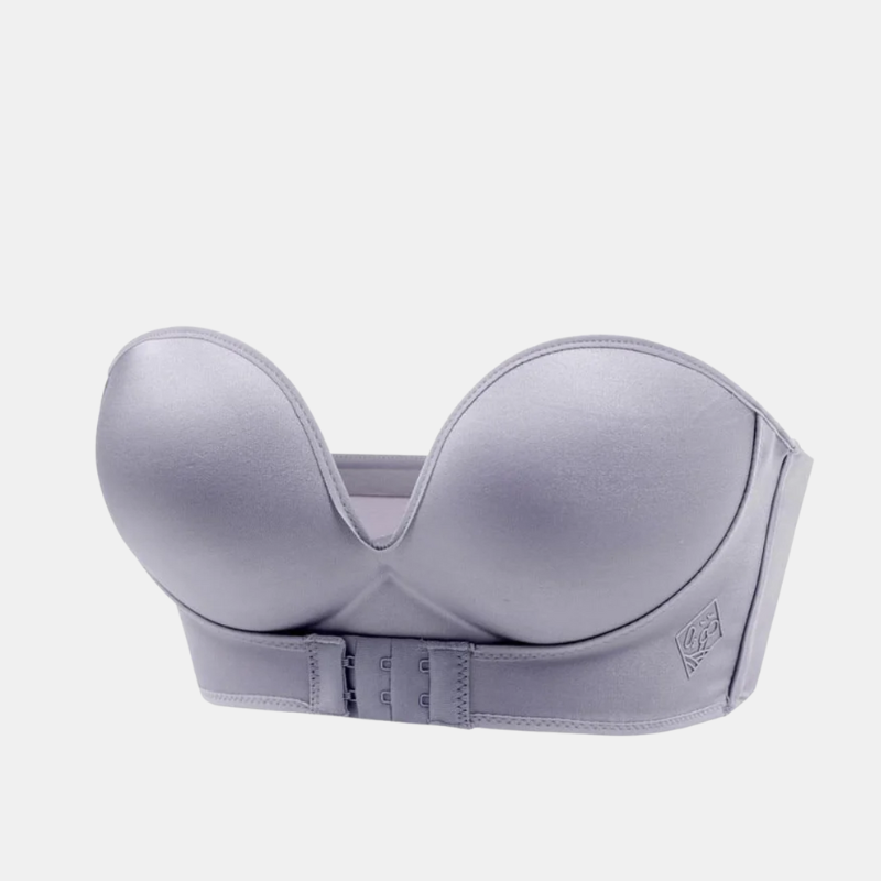 Soutien-Gorge Confort Sans Bretelles Avec Maintien Optimal Pour Hauts Et Robes Décolletées Bras Electro Paris Gris A 70