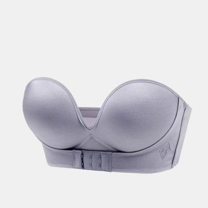 Soutien-Gorge Confort Sans Bretelles Avec Maintien Optimal Pour Hauts Et Robes Décolletées Bras Electro Paris Gris A 70