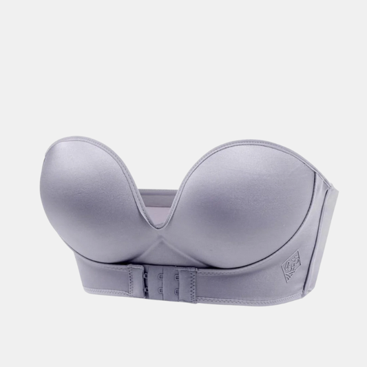 Soutien-Gorge Confort Sans Bretelles Avec Maintien Optimal Pour Hauts Et Robes Décolletées Bras Electro Paris Gris A 70