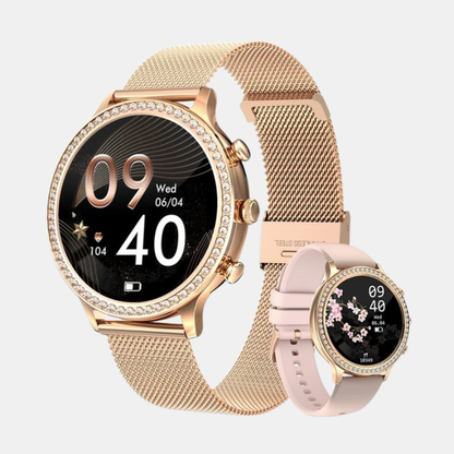 Montre Connectée Intelligente Avec Suivi De Santé Et Appels Bluetooth Cyber Monday Offer Smartwatch Classic Electro Paris