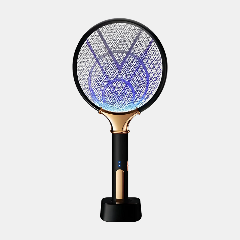 Lampe Anti-Insectes Rechargeable À Lumière UV Pour Maison Et Extérieur Electric Traps Electro Paris Noir