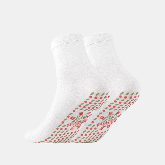 Chaussettes De Compression Révolutionnaires Pour Des Jambes Tonic Et Légères Compression socks Electro Paris Blanc