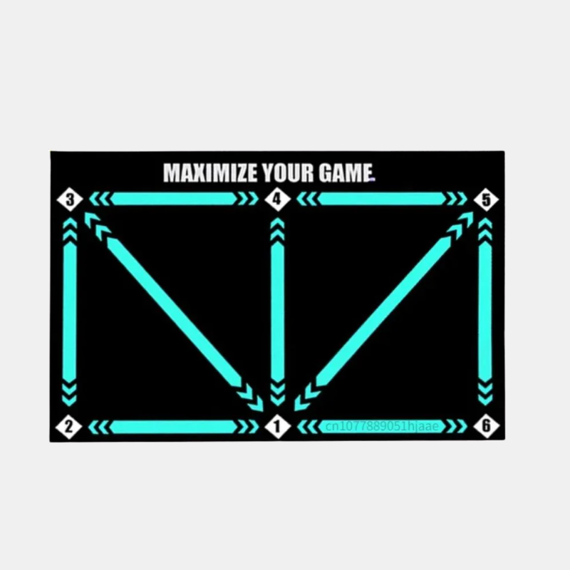 Tapis De Soccer Pro Avec Programme Vidéo Pour Améliorer Les Compétences Football Pro Training Mat Electro Paris Seulement Mat