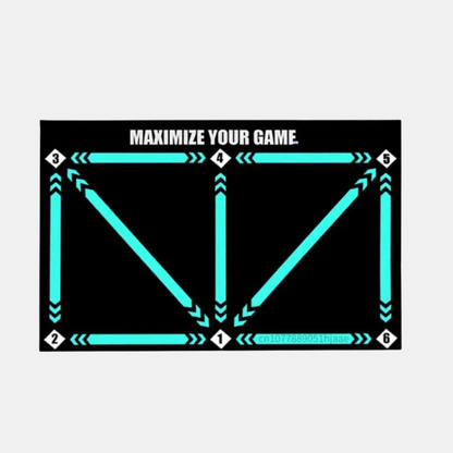 Tapis De Soccer Pro Avec Programme Vidéo Pour Améliorer Les Compétences Football Pro Training Mat Electro Paris Seulement Mat