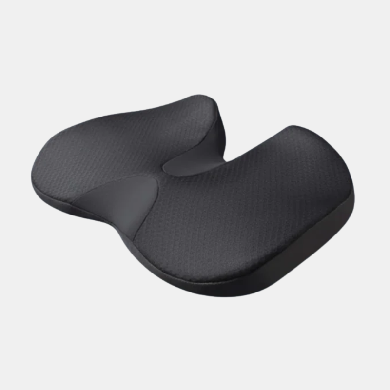 Coussin Ergonomique de Siège Pour Soulager la Douleur Pendant de Longues Périodes Assises Back & Lumbar Support Cushions Electro Paris Noir