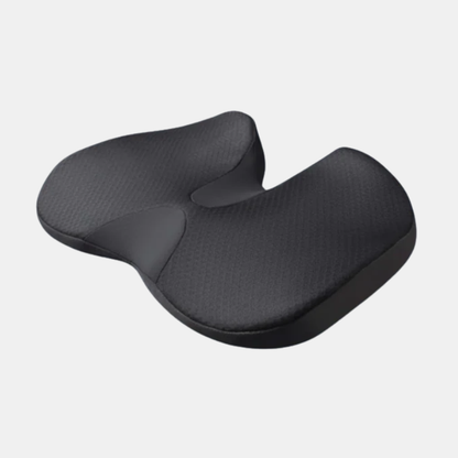 Coussin Ergonomique de Siège Pour Soulager la Douleur Pendant de Longues Périodes Assises Back & Lumbar Support Cushions Electro Paris Noir