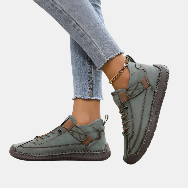Chaussures Confort Ergonomiques Pour Femmes Et Hommes – Semelle Antidérapante, Douce Et Soutien Optimal Shoes Electro Paris Vert 35