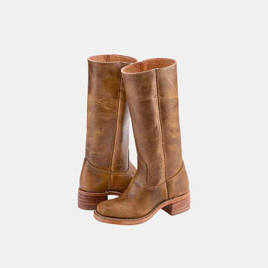 Bottes Classiques Pour Femme À Talon Bloc – Style Intemporel Et Artisanat Durable Black Friday Deal Women Boots Electro Paris Marron clair 36