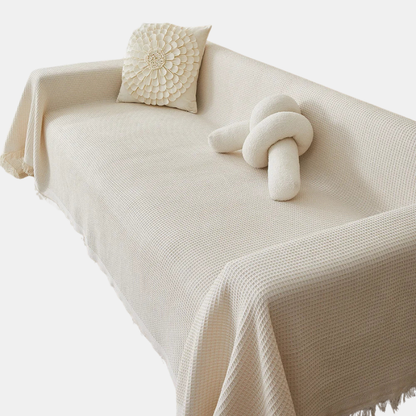 Housse de Canapé en Coton – Protection et Élégance au Quotidien Sofa Cover Electro Paris Blanc S 130cm x 180cm