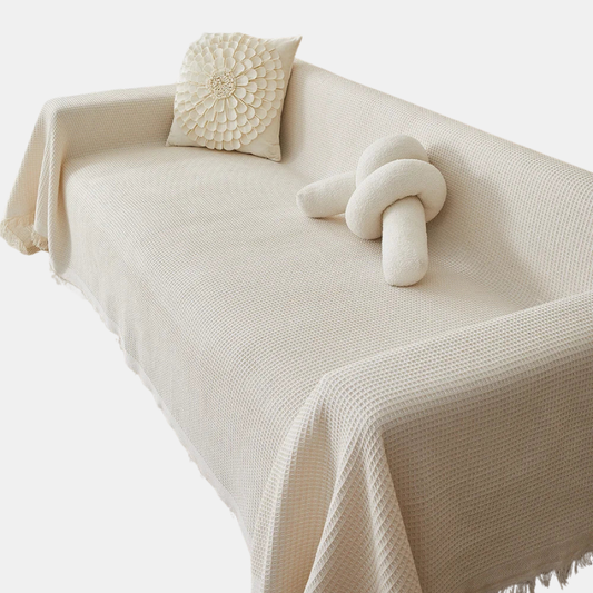 Housse de Canapé en Coton – Protection et Élégance au Quotidien Sofa Cover Electro Paris Blanc S 130cm x 180cm