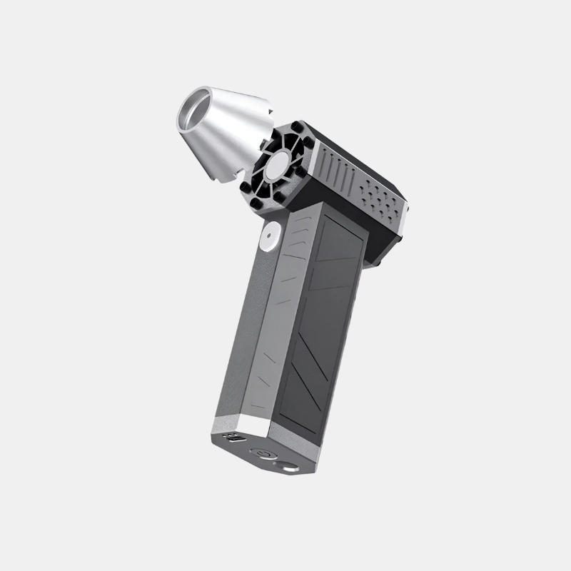 Ventilateur De Déneigement Puissant À Flux D’Air Canalisé Pour Voiture Et Extérieur Gun cleaner Electro Paris Gris