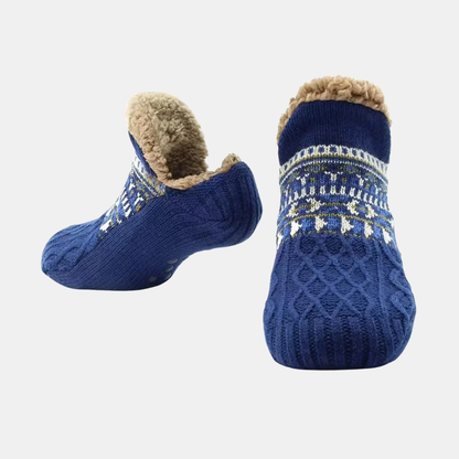 Chaussettes d’Hiver Douces Et Antidérapantes Pour Femmes Avec Confort Optimal Et Sécurité