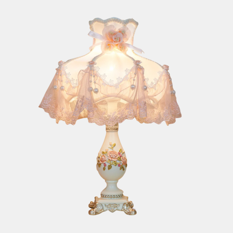 Lampe De Table Décorative Européenne En Tissu Pour Intérieurs Élégants Et Ambiances Romantiques Table Lamps Electro Paris A