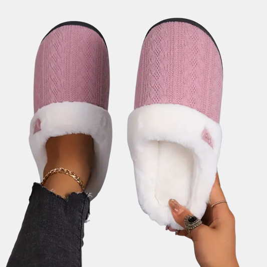 Pantoufles Sherpa en Peluche – Chaleur Infinie et Confort Élégant à la Maison Women Sandals & Slippers Electro Paris Rosa 35-36