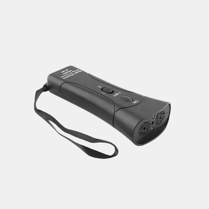 Anti-Aboiement – Dispositif Ultrasonique pour Chiens, Réduit les Aboiements Excessifs Anti-Barking Device Electro Paris Noir