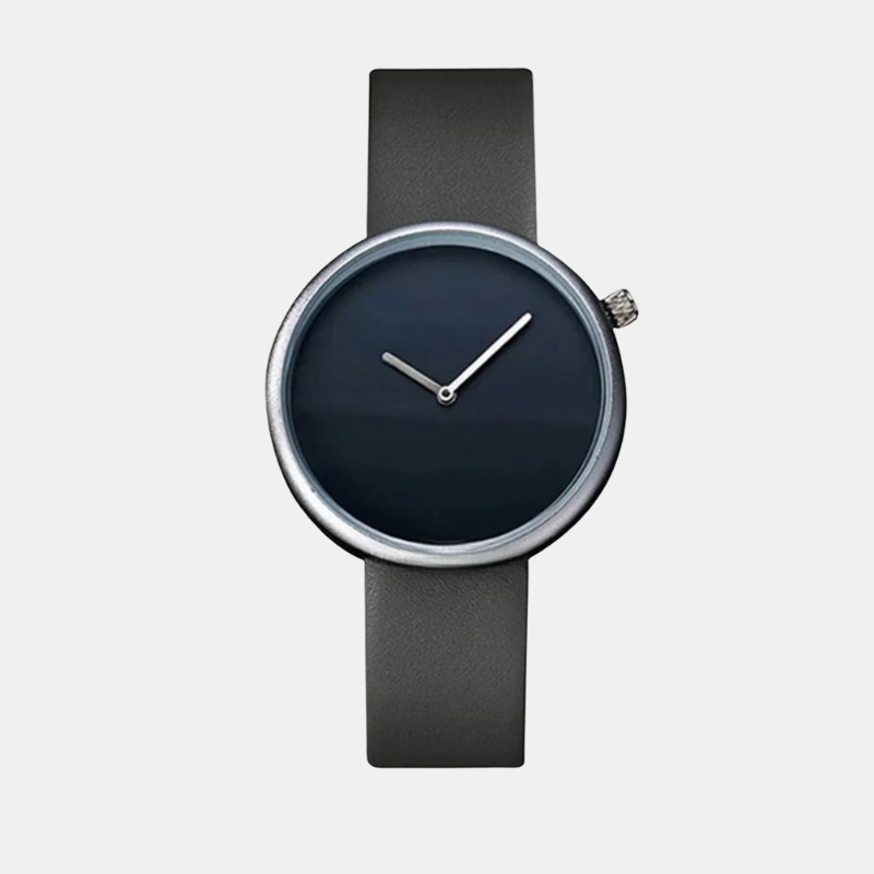 Montre Minimaliste Élégante Pour Femme Avec Design Raffiné Et Confort Optimal Watches Electro Paris Noir-Bleu