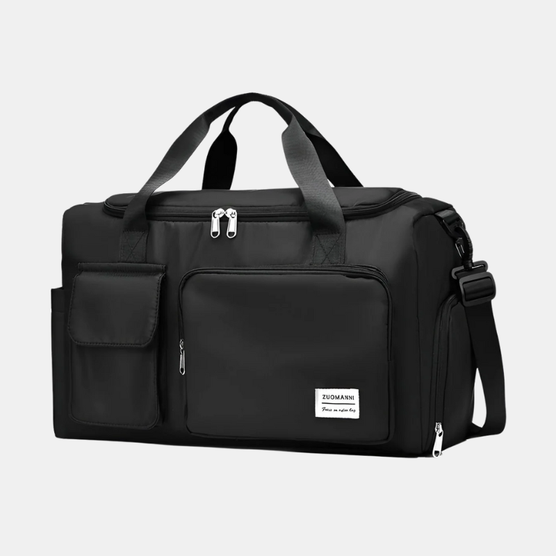 Sac de Voyage Spacieux Étanche Avec Compartiments Multiples Pour Hommes Et Femmes Travel bag Electro Paris Noir