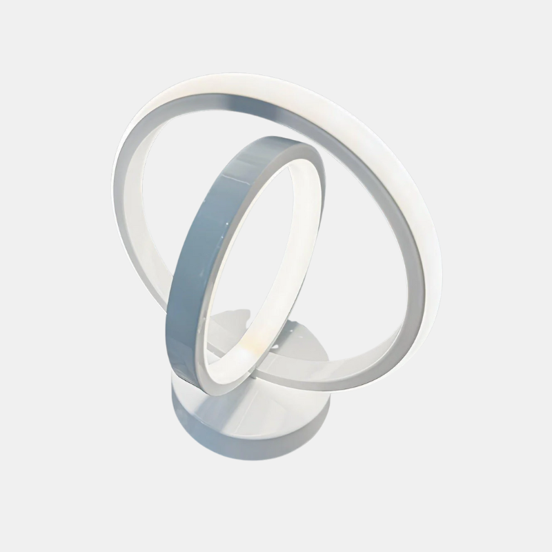 Lampe de Bureau LED Métallique Avec Design Moderne Et Fonction Dimmable Table Lamp Electro Paris Blanc