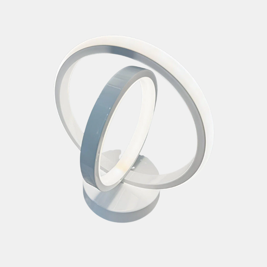 Lampe de Bureau LED Métallique Avec Design Moderne Et Fonction Dimmable Table Lamp Electro Paris Blanc