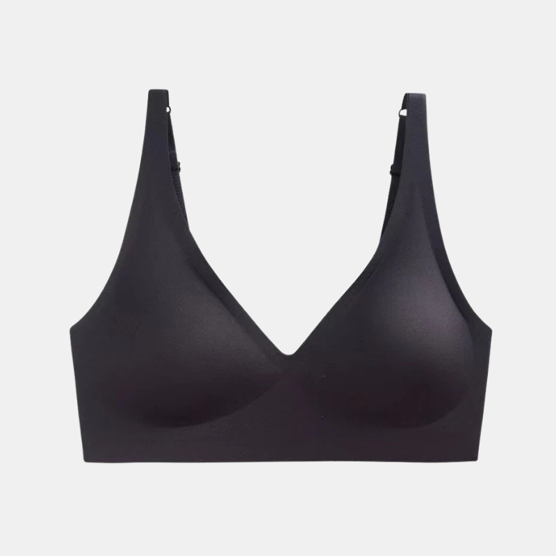Soutien-Gorge Confort Sans Couture En Tissu Doux Pour Un Maintien Naturel Et Léger Undergarment Electro Paris Noir S