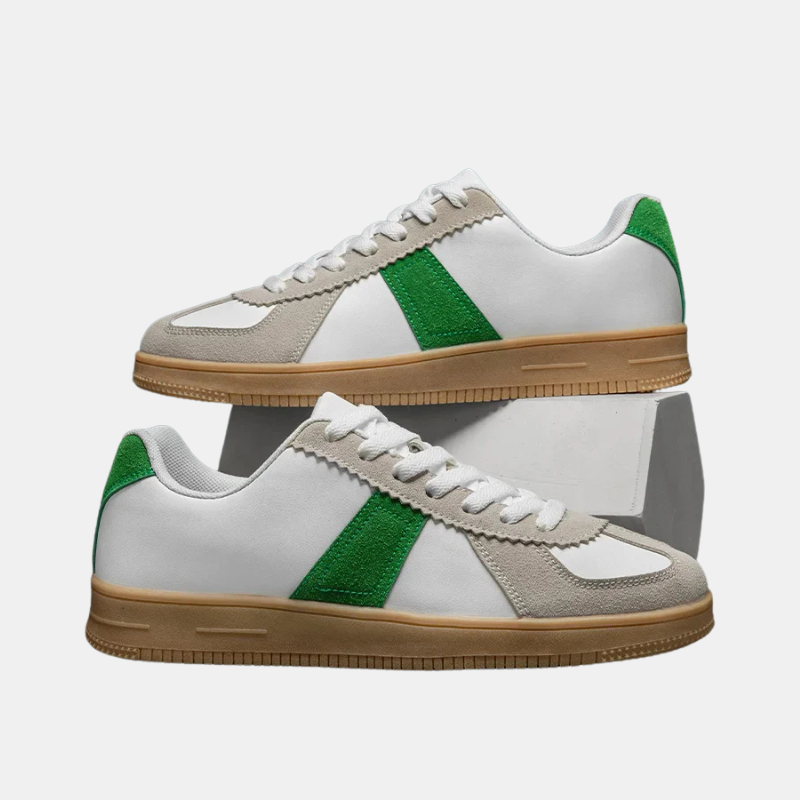 Baskets En Daim Avec Semelle Naturelle Pour Un Style Urbain Raffiné Et Confortable Shoes for Men Electro Paris Vert 40