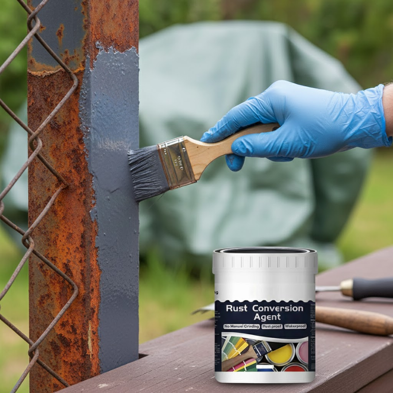 Agent Anti-Rouille Transformateur De Rouille Avec Protection Et Peinture En Une Seule Étape Rust paint Electro Paris