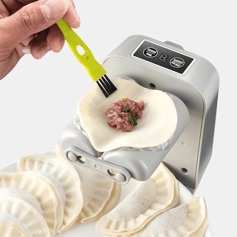 Machine à Raviolis Électrique Avec Double Moule Automatique Pour Des Raviolis Maison Faciles Dumpling maker Electro Paris Gris