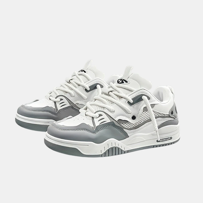 Baskets Respirantes Légères pour Homme en Maille Aérée avec Semelle Antidérapante Shoes for Men Electro Paris Gris 39