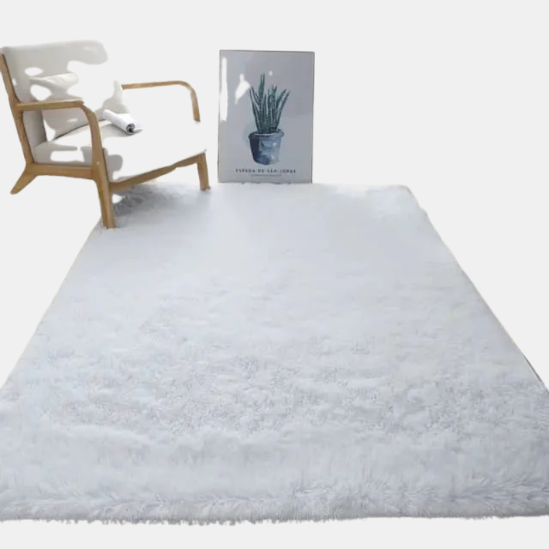 Tapis Fluffy Doux 5 × 8 Pour Salon, Chambre Ou Espace De Détente Confortable Et Élégant Rugs Electro Paris A
