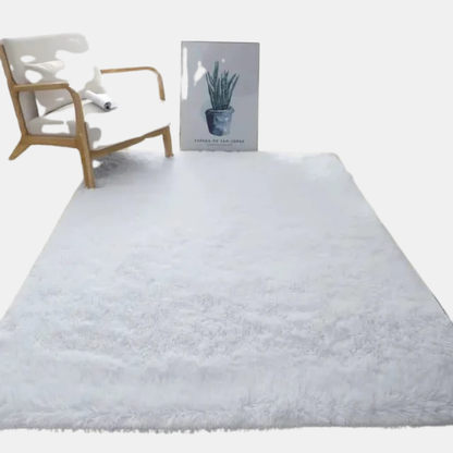 Tapis Fluffy Doux 5 × 8 Pour Salon, Chambre Ou Espace De Détente Confortable Et Élégant Rugs Electro Paris A