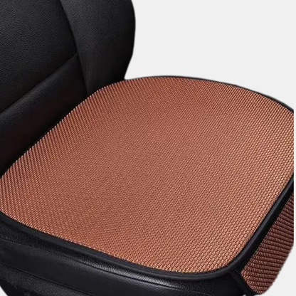 Housse De Siège Auto Luxueuse, Respirante Et Antidérapante – Confort Premium Au Quotidien Car accessories Electro Paris Marron 1 siège avant
